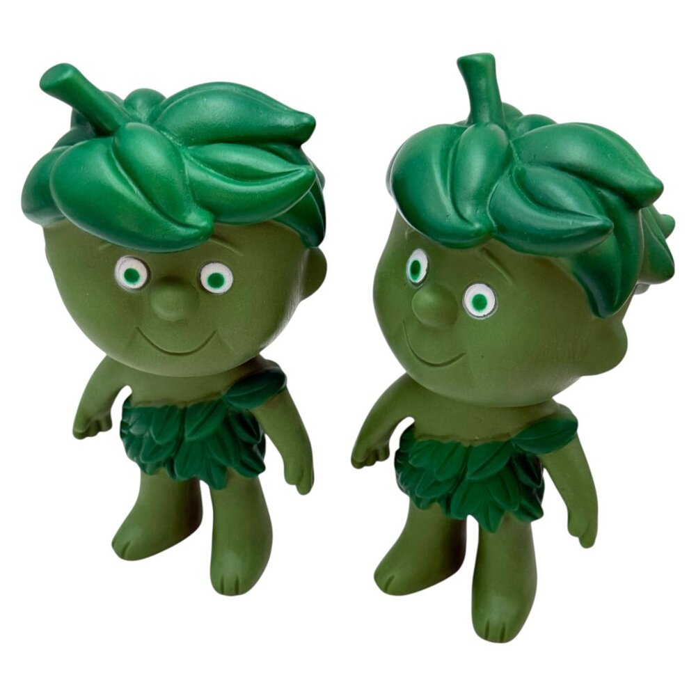 Little‎ Sprout Dolls Lot 2 Jolly Green Giant Frozen Vegtable Advertising  Mascot